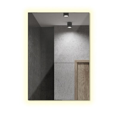 Modern ledes tükör 70x50 cm