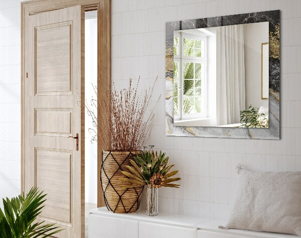 Díszes tükör Absztrakt márvány erezettel