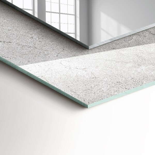 Tükör fali dísz Repedezett betonfelület