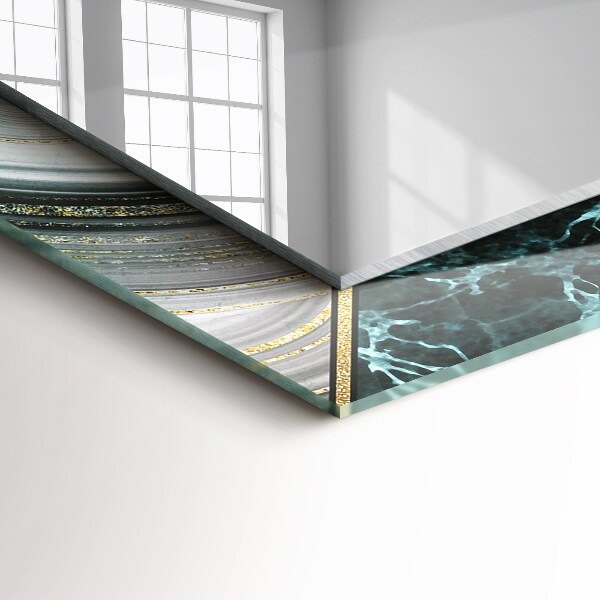 Dísztükör Absztrakt geometriai minta