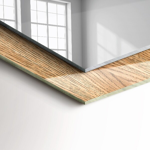 Díszes tükör Fa textúra