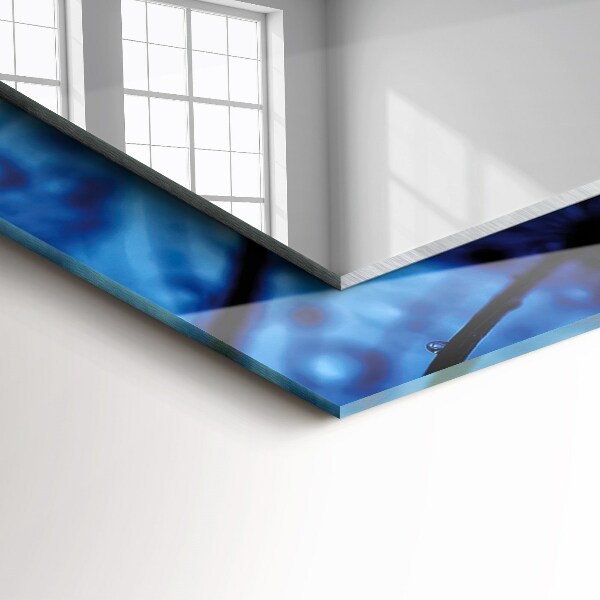 Tükör díszítéssel Vízcseppek ventilátorokon