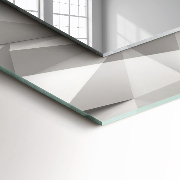 Díszes tükör Absztrakt geometriai formák