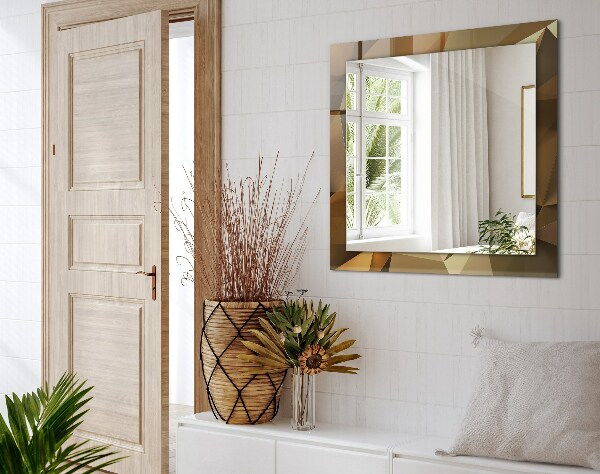 Tükör fali dísz Geometrikus formák