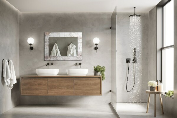 Design tükör Régi fa