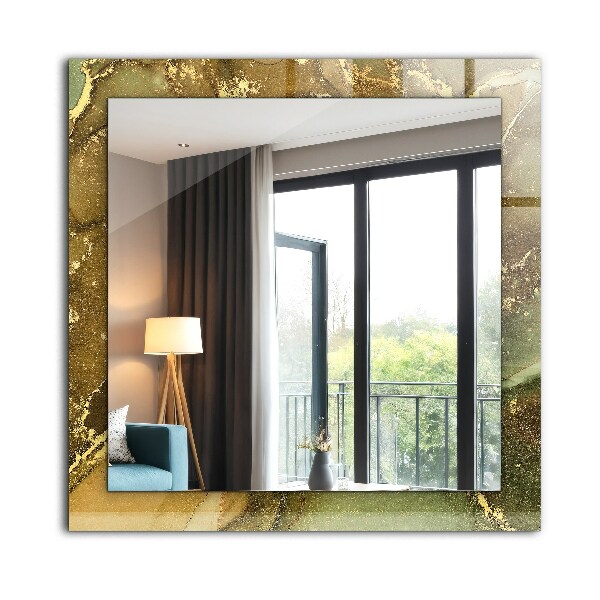 Tükör keret nyomtatással Absztrakt művészet