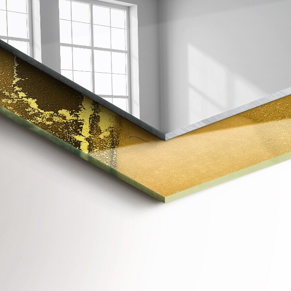 Tükör keret nyomtatással Absztrakt művészet