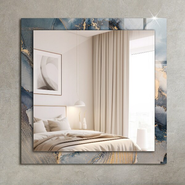 Design tükör Kék absztrakt művészet