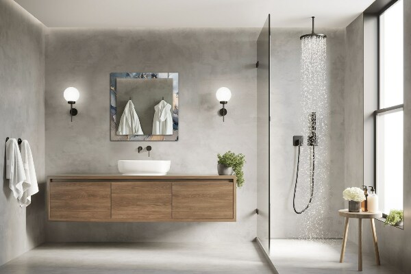 Design tükör Kék absztrakt művészet