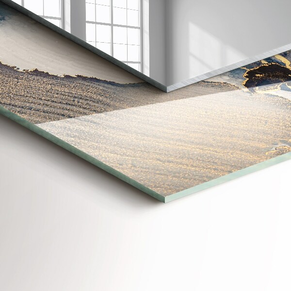 Design tükör Kék absztrakt művészet