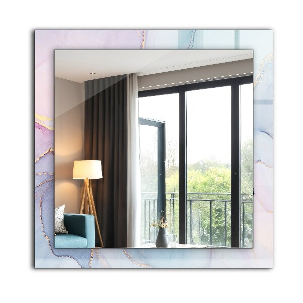 Díszes tükör Akvarell absztrakt művészet