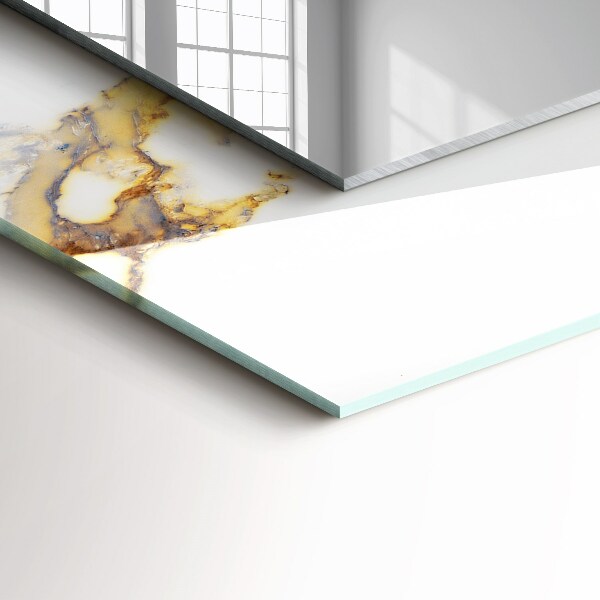 Tükör díszítéssel Márvány erek