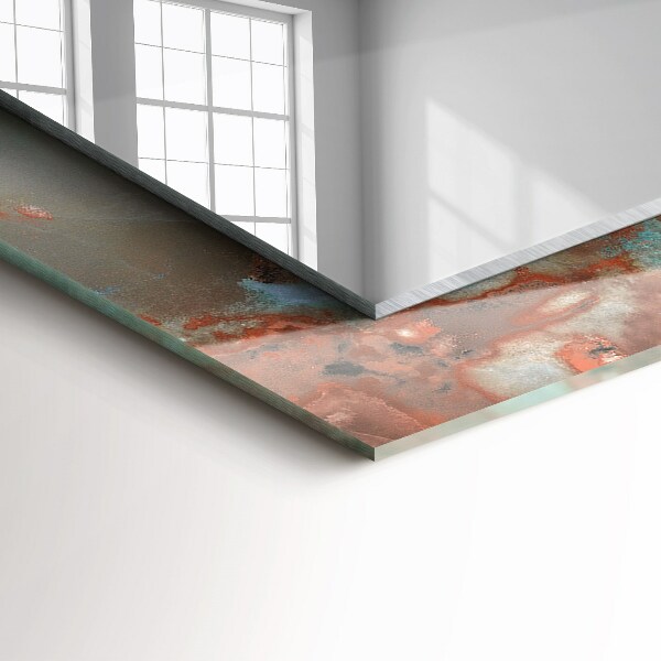 Dekor tükör Absztrakt színes textúra