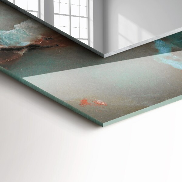 Dekor tükör Absztrakt színes textúra