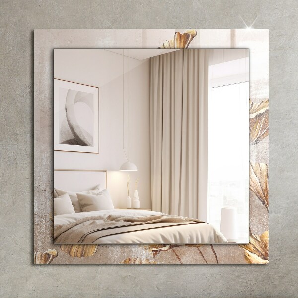 Design tükör Szüreti virágok