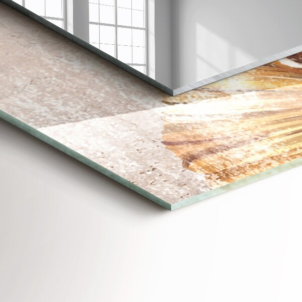 Design tükör Szüreti virágok