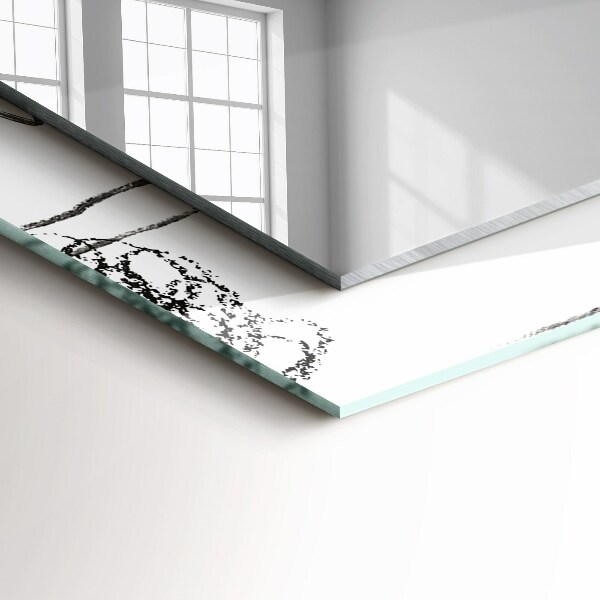 Tükör dekoráció Modern absztrakt sablonok