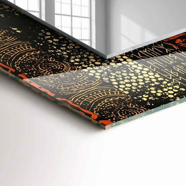 Dísztükör Etnikai díszítő motívum