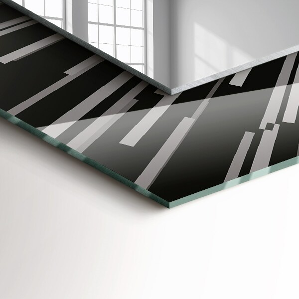 Tükör keret nyomtatással Fénysebesség effekt