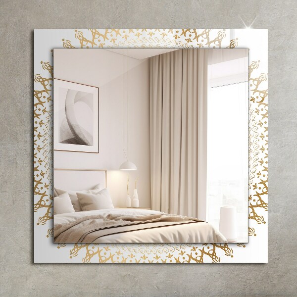 Design fali tükör Mandala minta