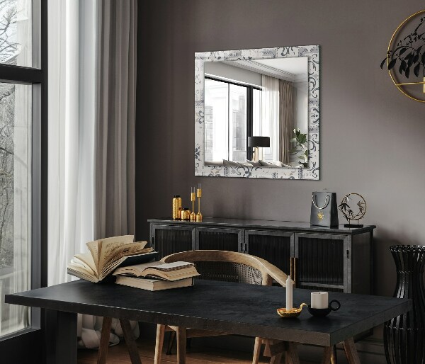 Dísztükör Dekoratív csempe minta