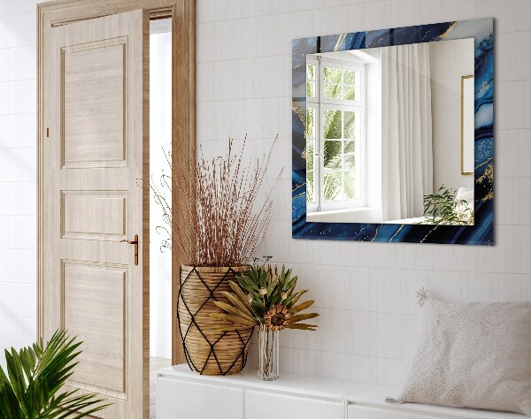 Tükör dekoráció Absztrakt márvány művészet