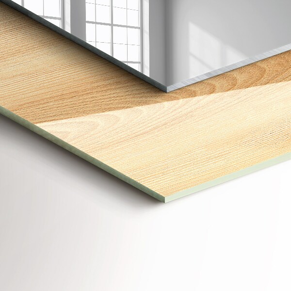 Tükör nyomtatott kerettel Absztrakt színes hullámok