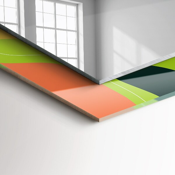 Design fali tükör Geometrikus motívum