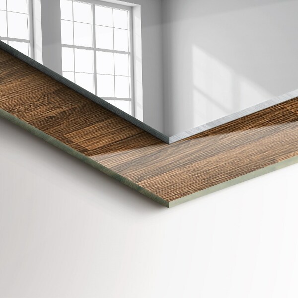 Díszes tükör Fekete márvány