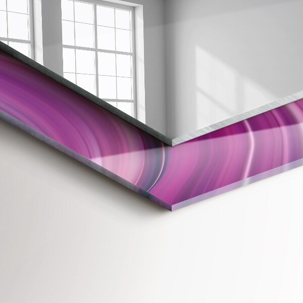 Tükör dekoráció Színes pálmafa motívum