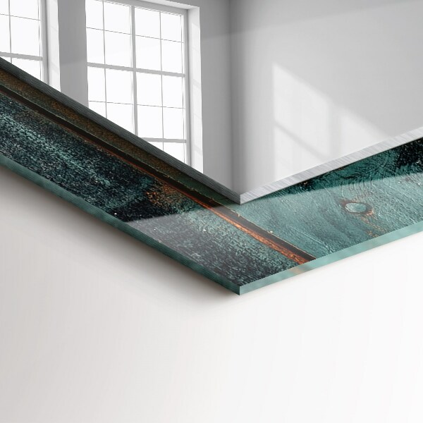 Design tükör Színes trópusi levelek