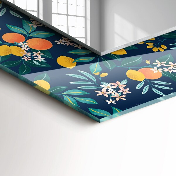 Dísztükör Róka és bagoly