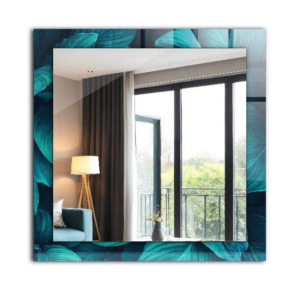 Design tükör Ginkgo levelek