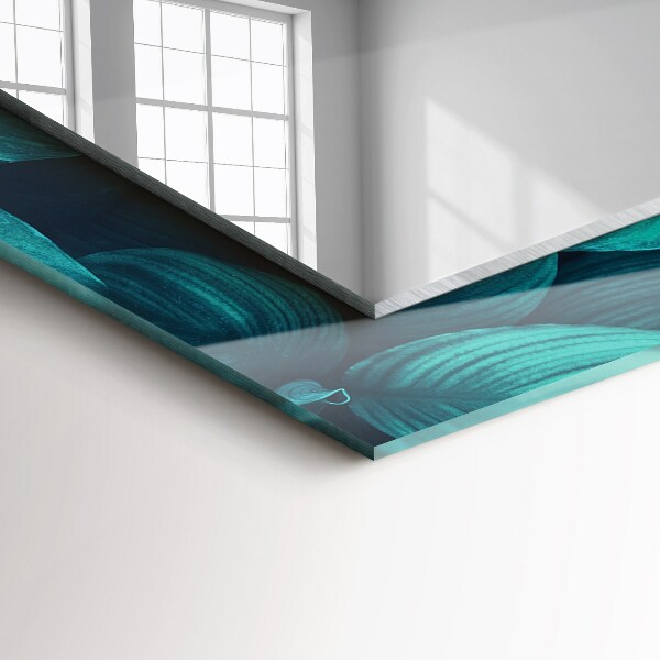 Design tükör Ginkgo levelek