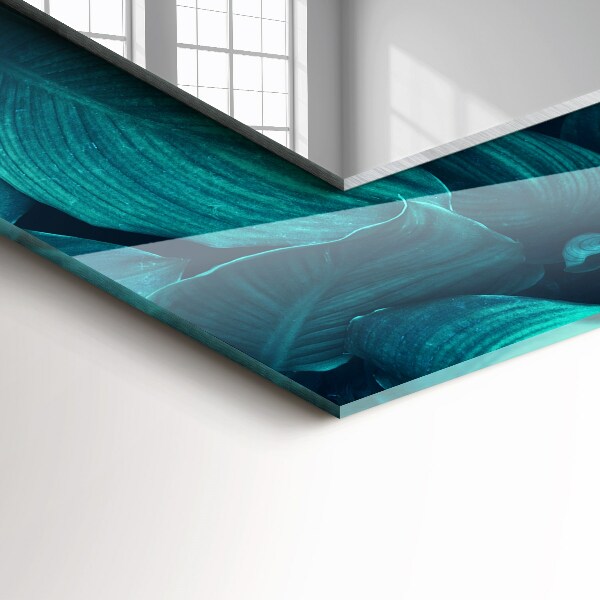 Design tükör Ginkgo levelek