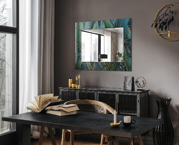 Díszes tükör Ködös csíkok