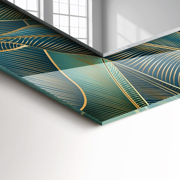 Díszes tükör Ködös csíkok