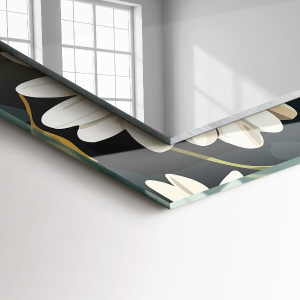 Tükör dekoráció Margherita bianca köd