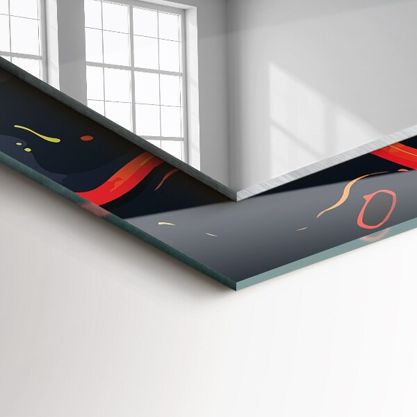 Dísztükör Vulkáni láva