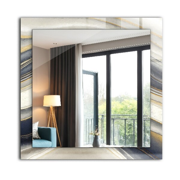 Tükör fali dísz Astrata színes köd