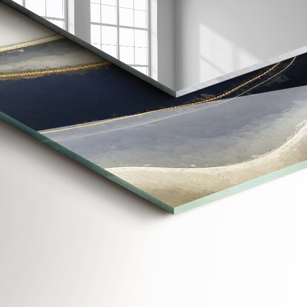 Tükör fali dísz Astrata színes köd