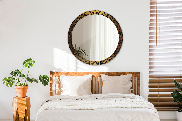 Kerek díszes tükör Görög dísz