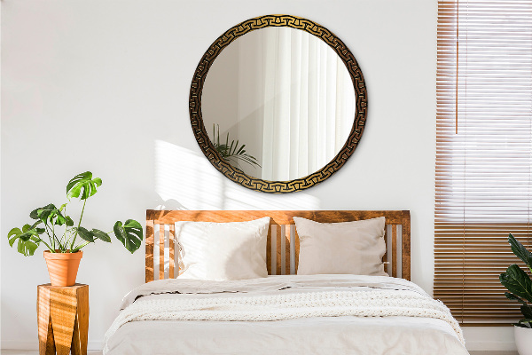 Kerek díszes tükör Görög dísz