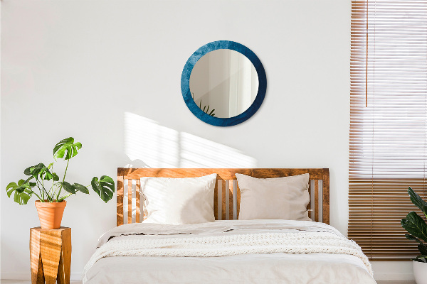 Kerek díszes tükör Absztrakt muveszet