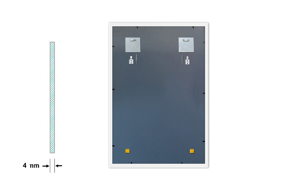 Modern fali tükör 100x70 cm