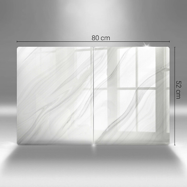 Főzőlap védő üveglap Finom márvány