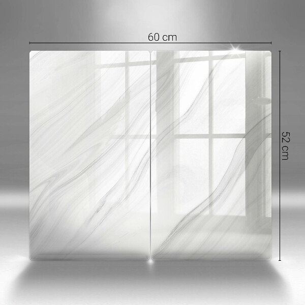 Főzőlap védő üveglap Finom márvány