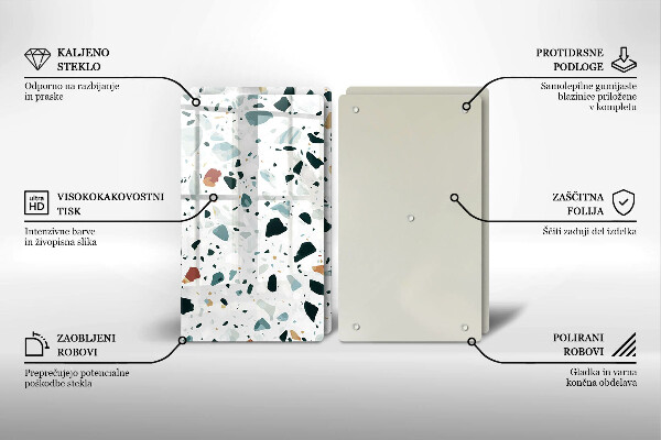 Főzőlap védő üveglap Könnyű kőedény