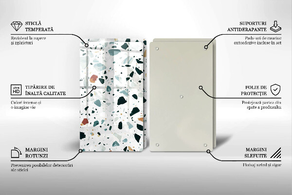 Főzőlap védő üveglap Könnyű kőedény