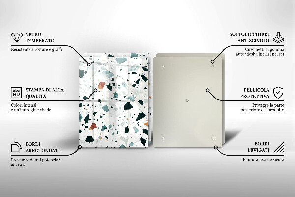 Főzőlap védő üveglap Könnyű kőedény